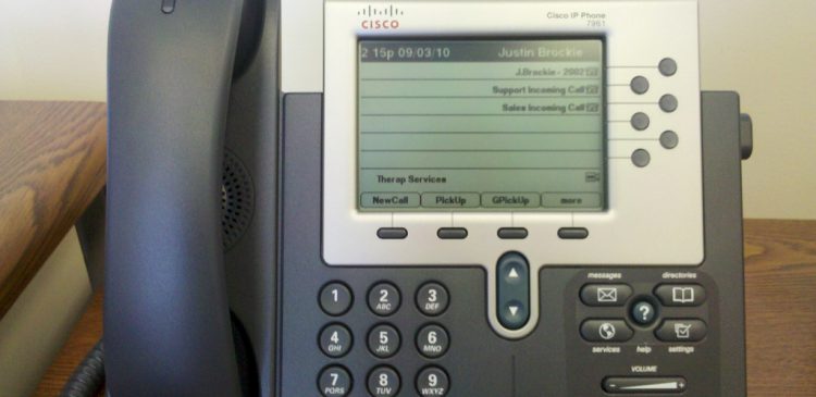Teléfono VoIP Cisco