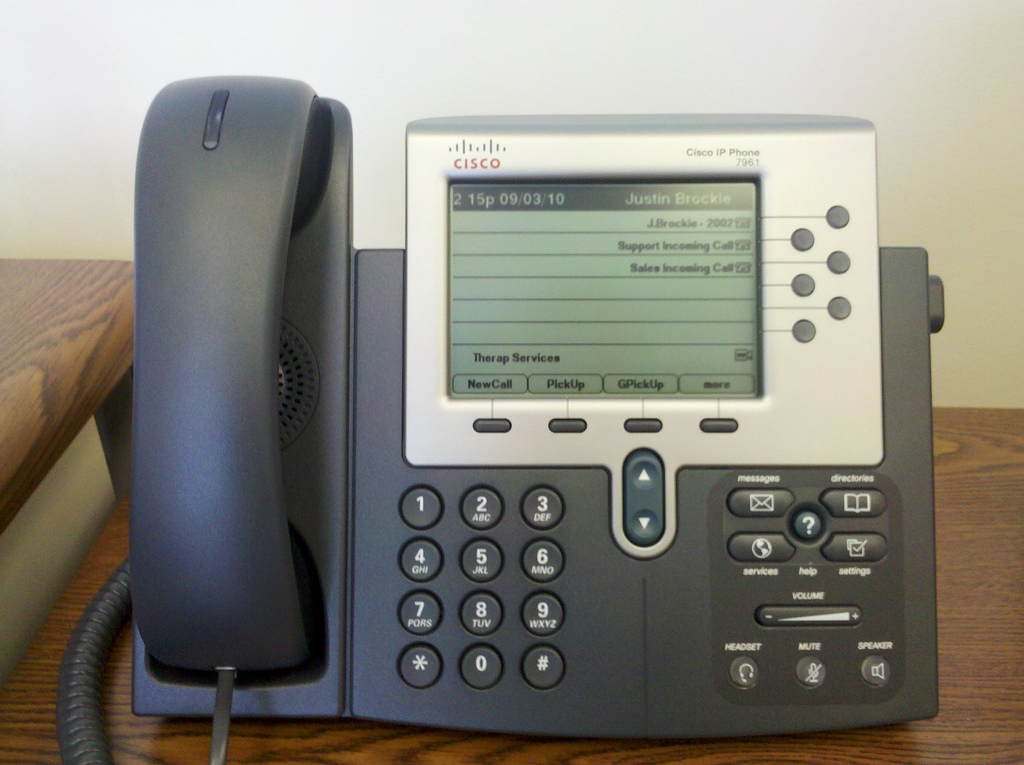 Teléfono VoIP Cisco