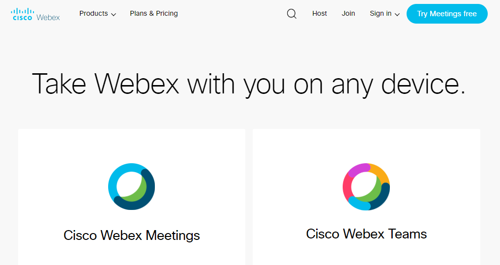 Cisco Webex Meetings