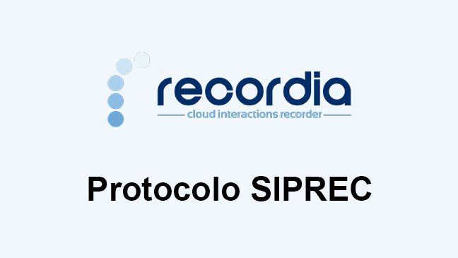 ¿Qué es la grabación SIP (SIPREC)?