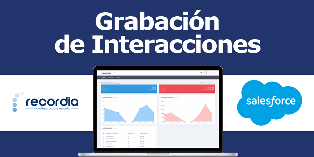 Recordia ahora disponible en Salesforce AppExchange